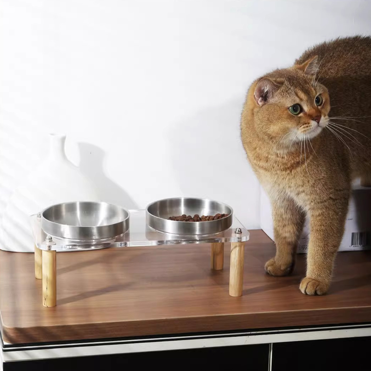 Stainless Steel Bowl_Acrylic Stand_7