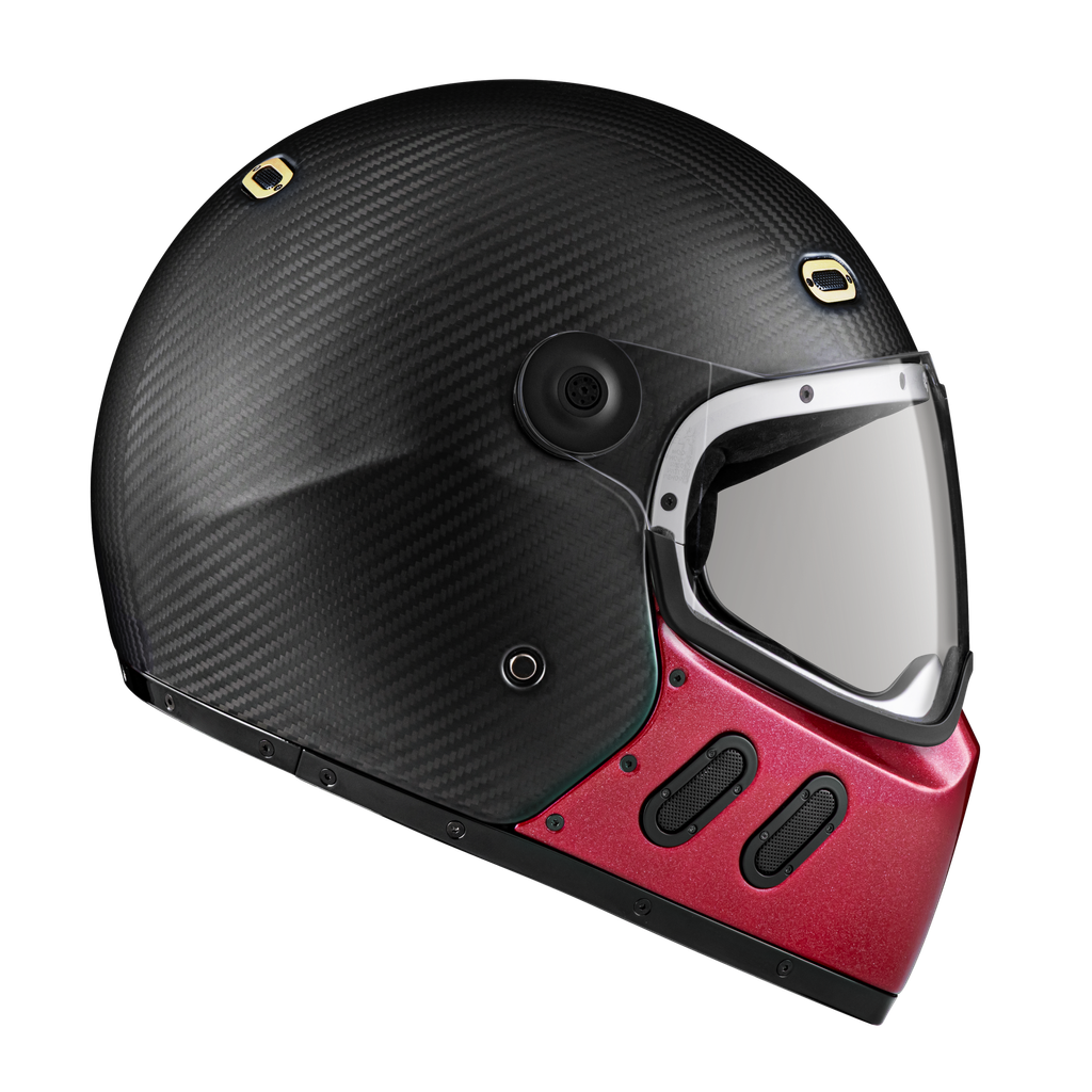 消光碳纖 赤紅面具 8