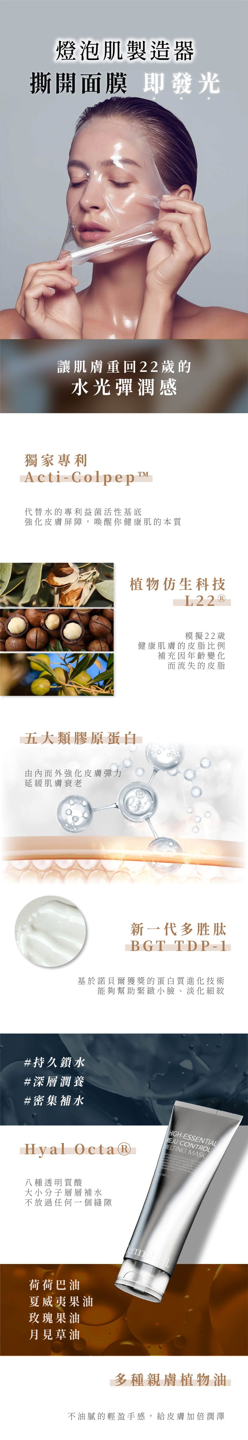 02.水光膠原撕拉面膜