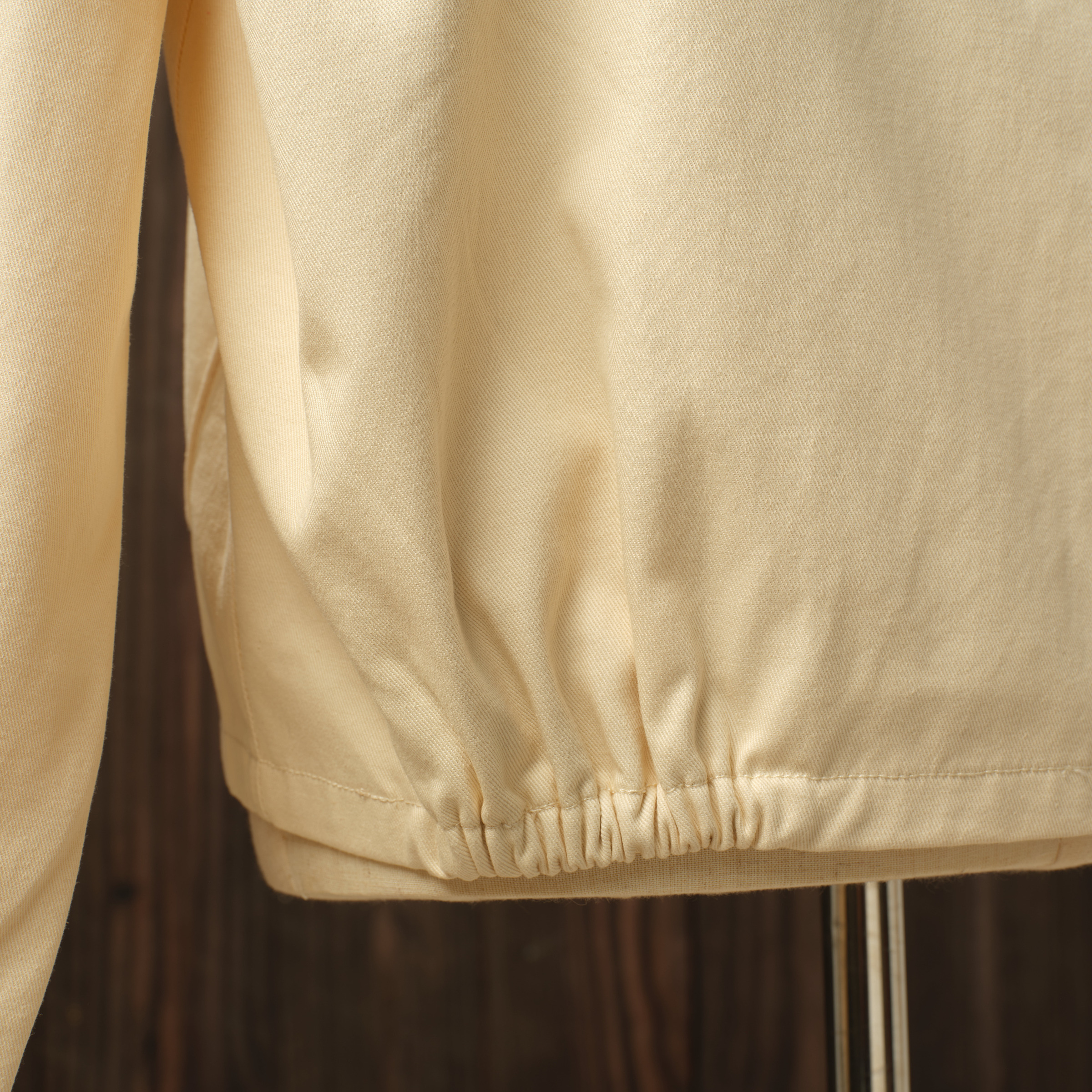 Retrodandy Bomber Wolf Club Jacket Beige-16