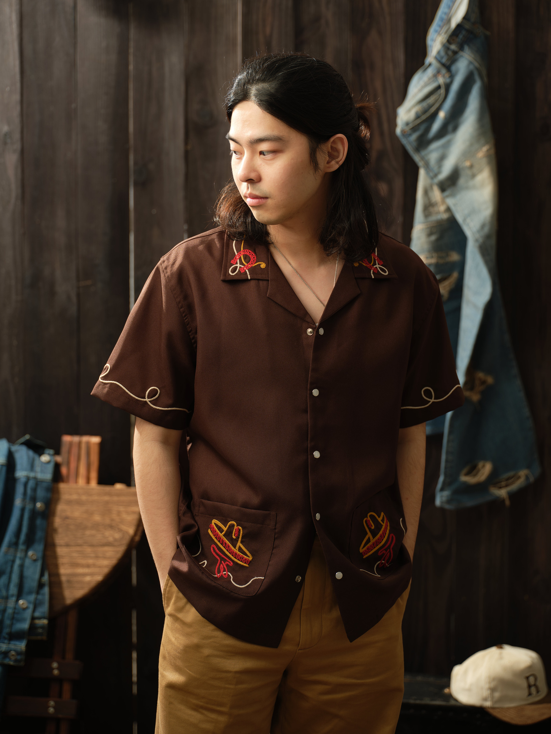Horseshoe Chain-Stitch Shirt-11