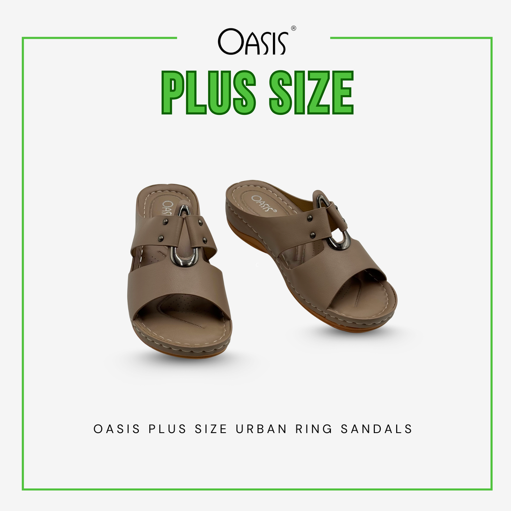 OASIS PLUS SIZE URBAN RING SANDALS 
