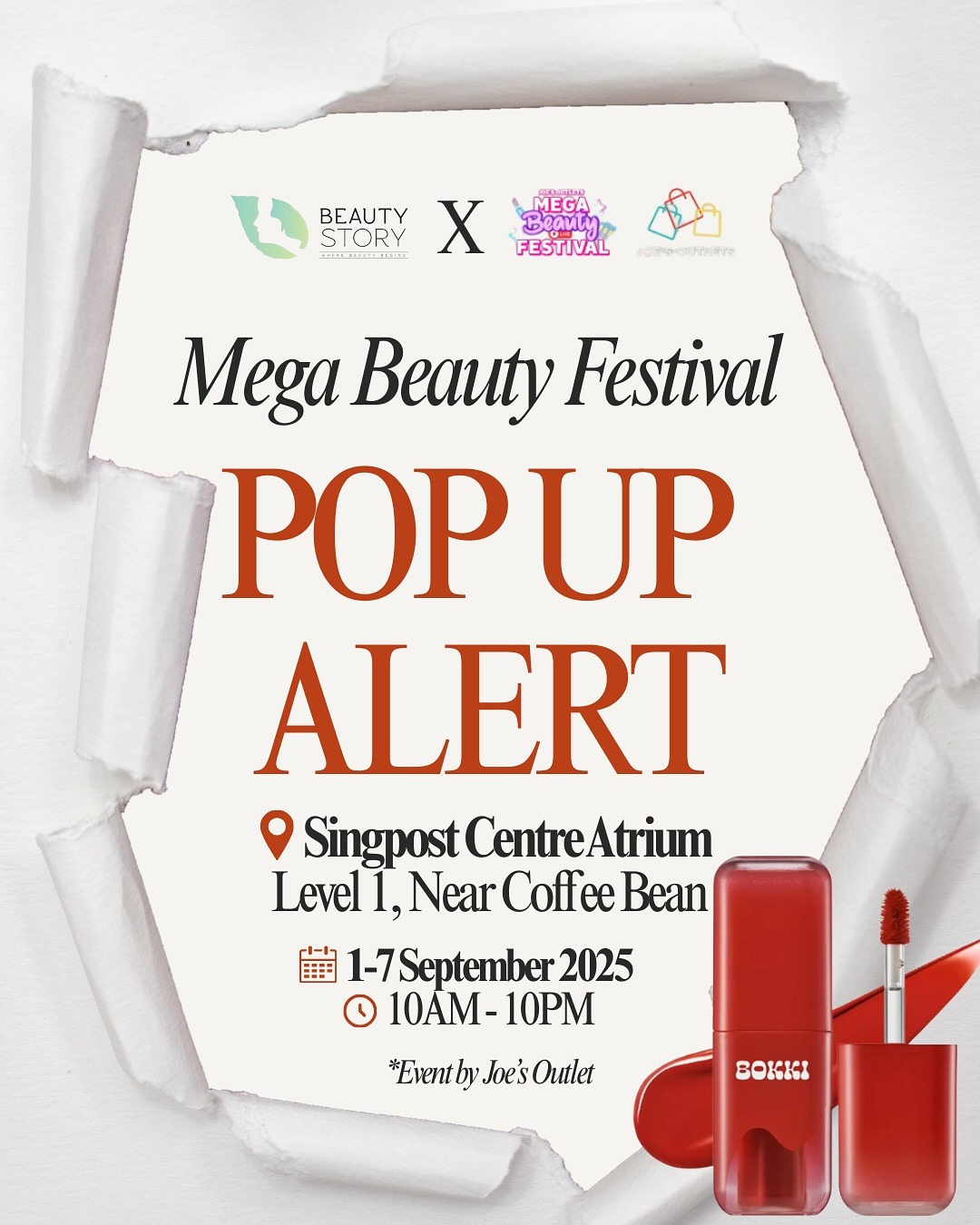 Mega Beauty Festival @ SingPost Centre Atrium