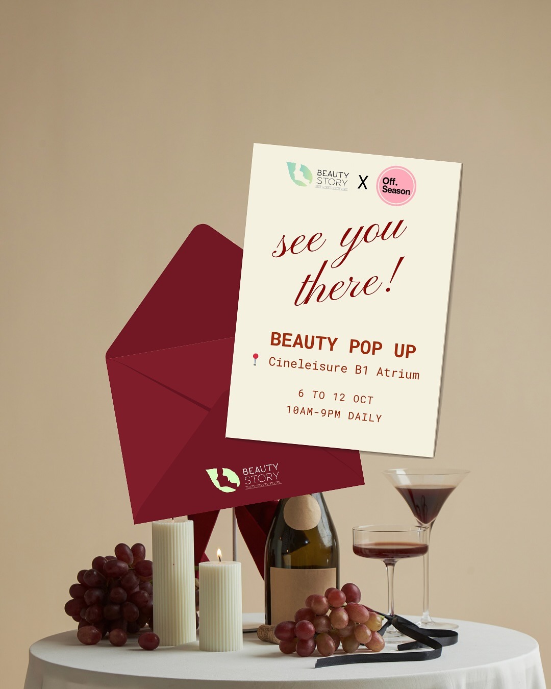 Beauty Pop Up @ Cineleisure B1 Atrium