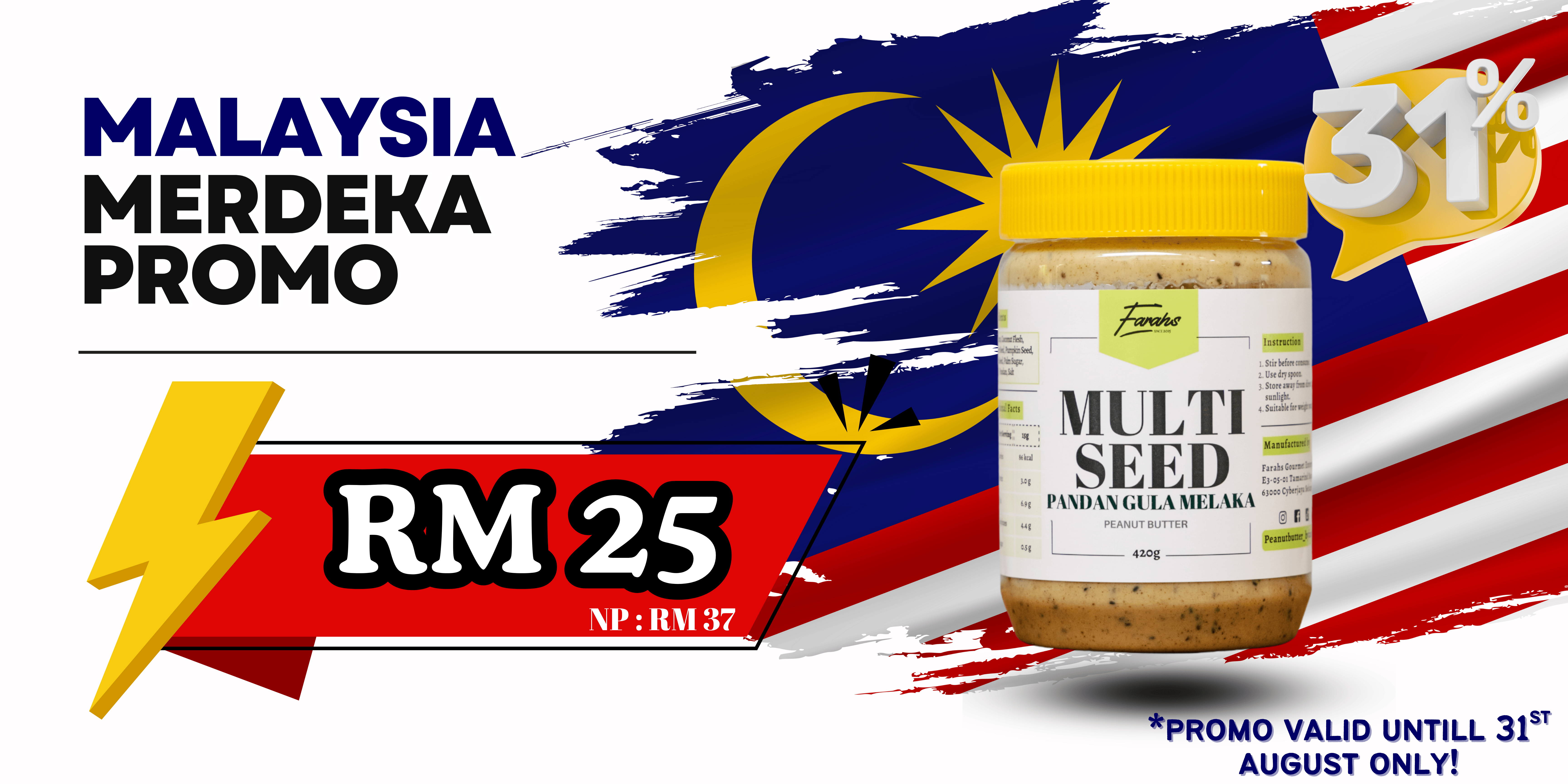 Promo MERDEKA!!! | Farahs Gourmet Enterprise