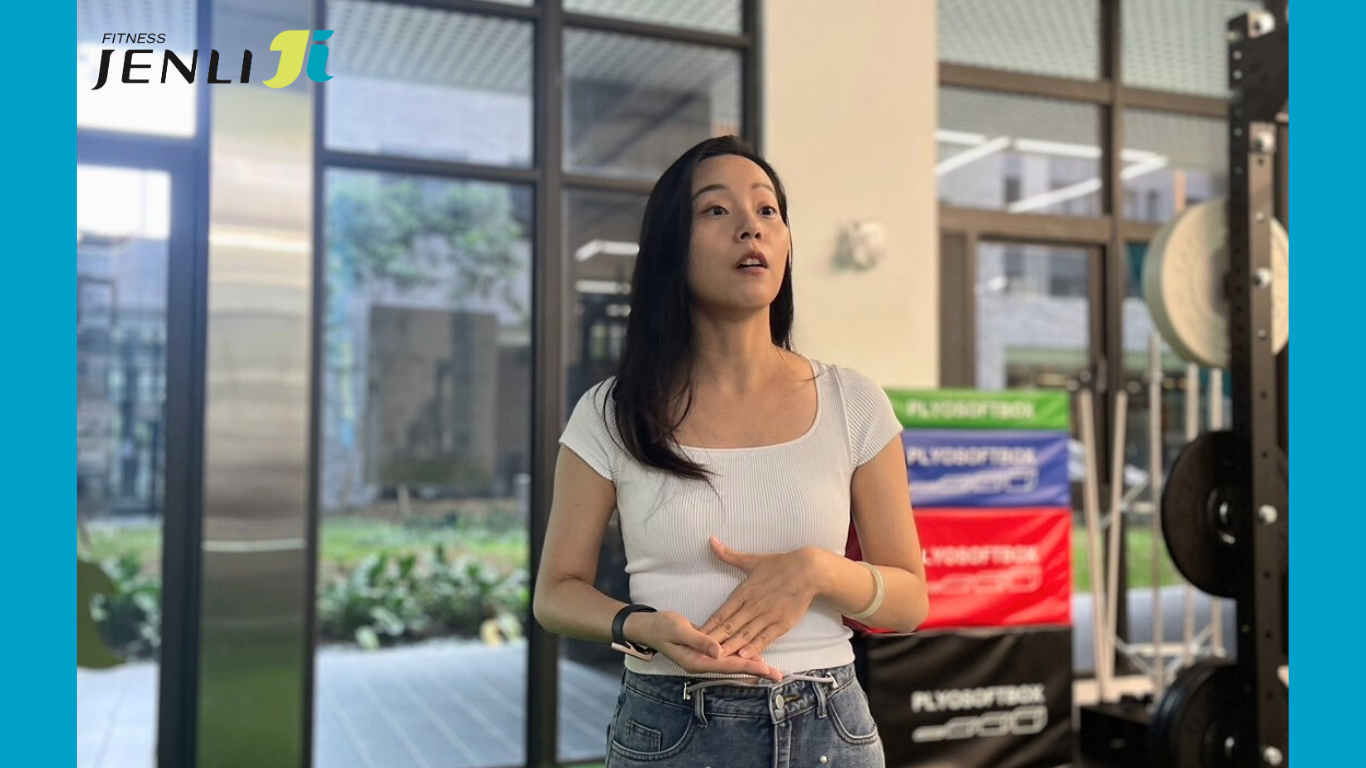 Jane 在 JENLI Fitness 勁立二週年活動中介紹芳香療法