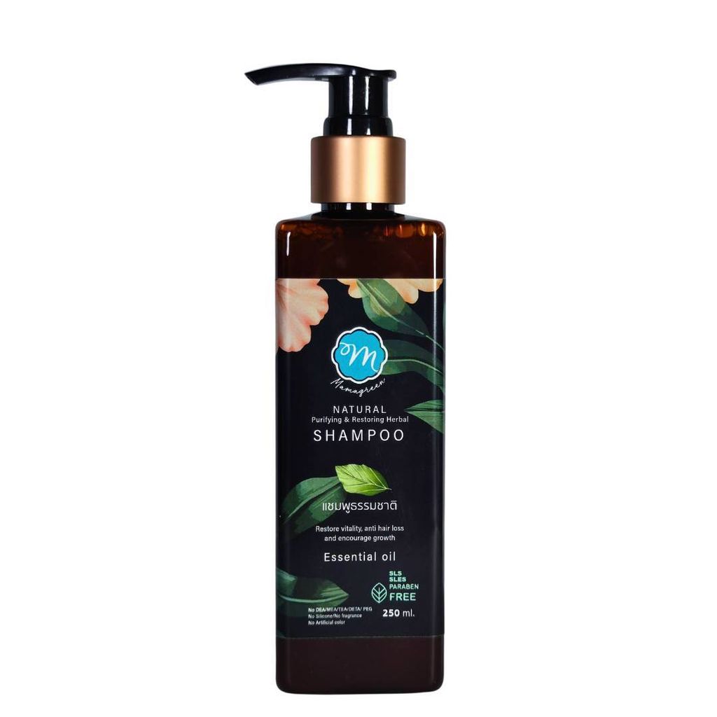 4. Natural Purifying Restoring Herbal Shampoo