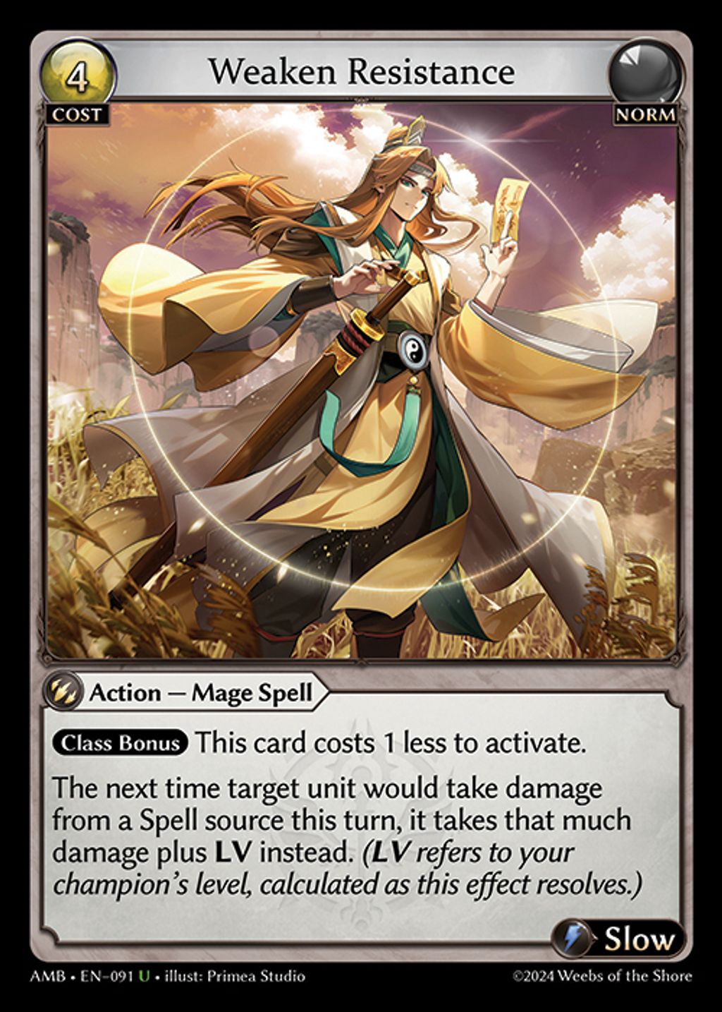 weaken-resistance-amb