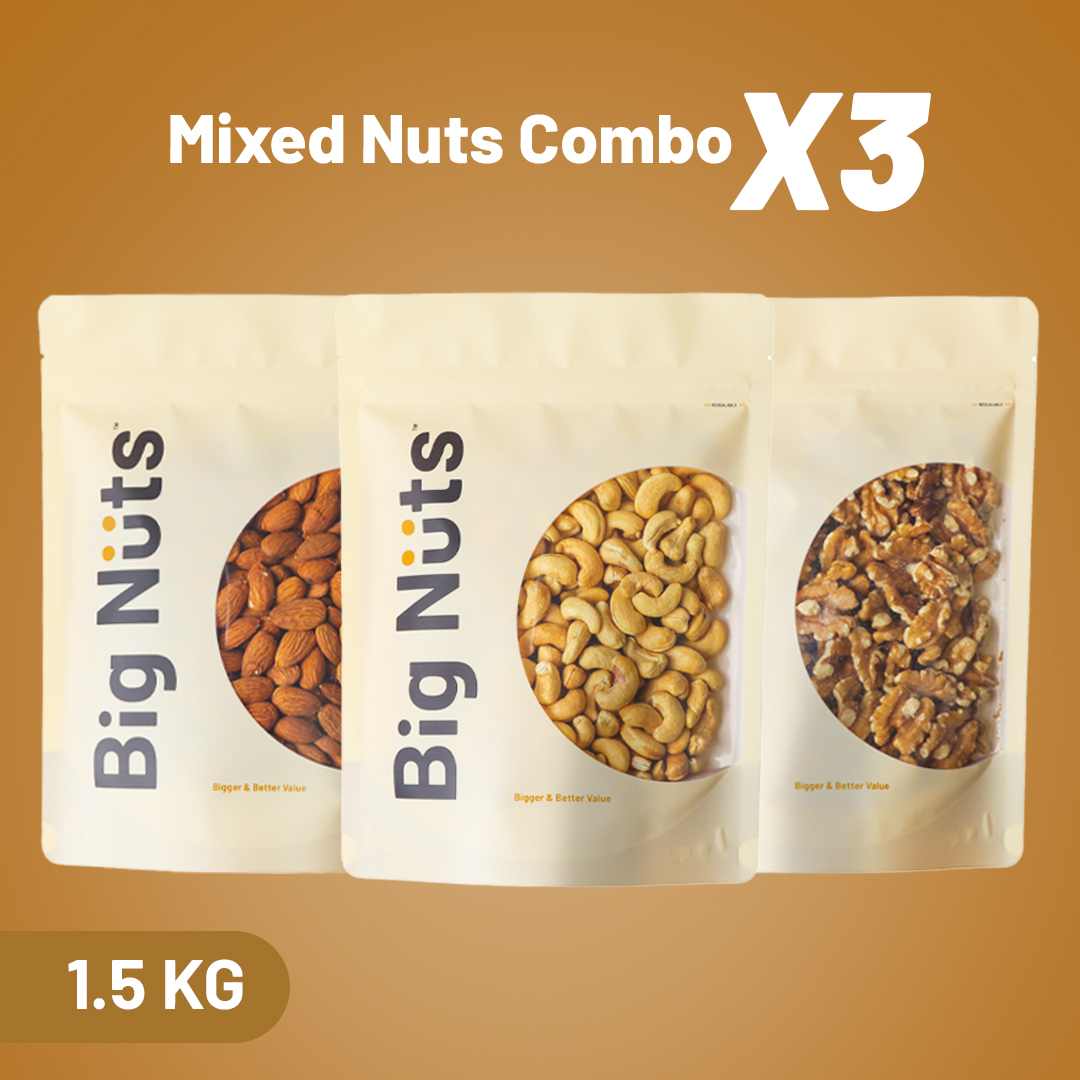 MIXED NUTS COMBO X3