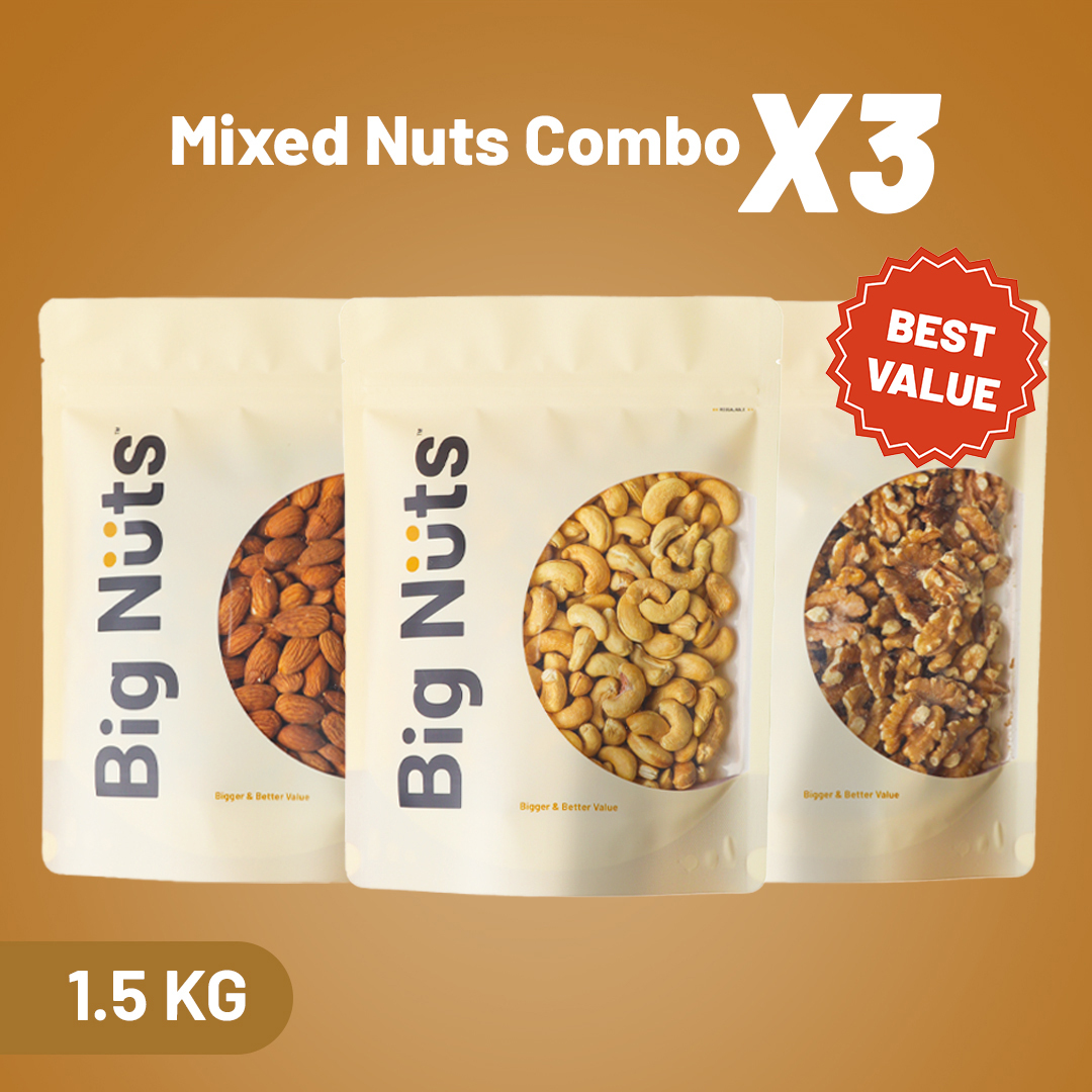 MIXED NUTS COMBO X3