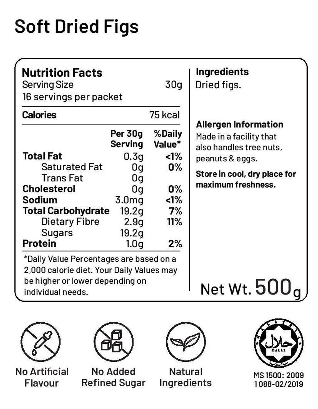 BF07B - Soft Dried Figs
