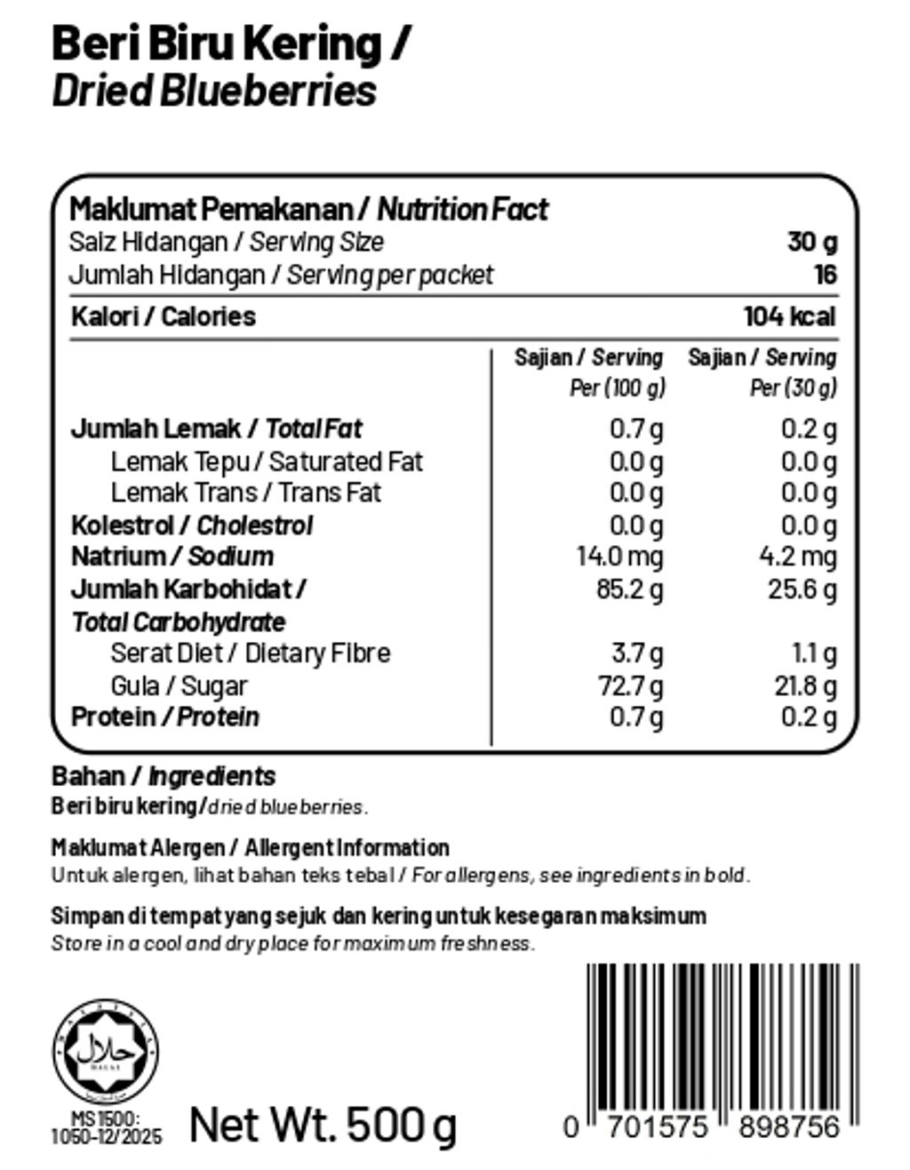 Dried Blueberries 500g_page-0001