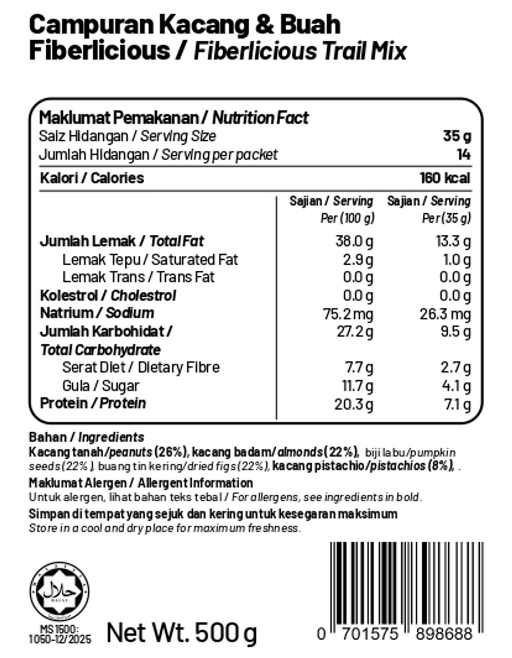 Fiberlicious Trail Mix 500g_page-0001