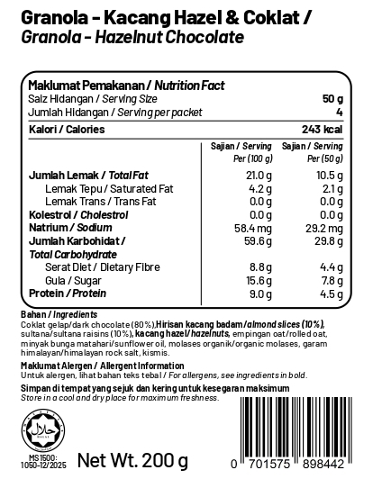 Granola - Hazelnut Chocolate 200g_page-0001