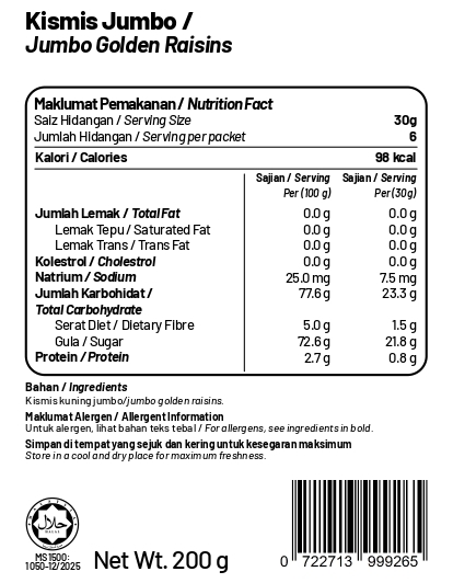 Jumbo Golden Raisins 200g_page-0001