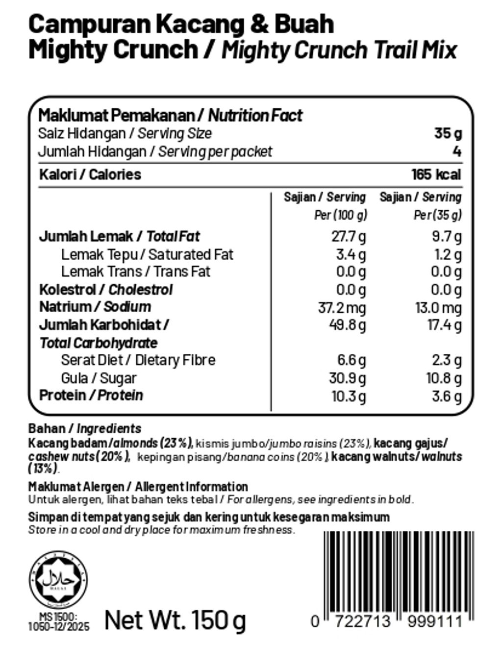 Mighty Crunch Trail Mix 150g_page-0001