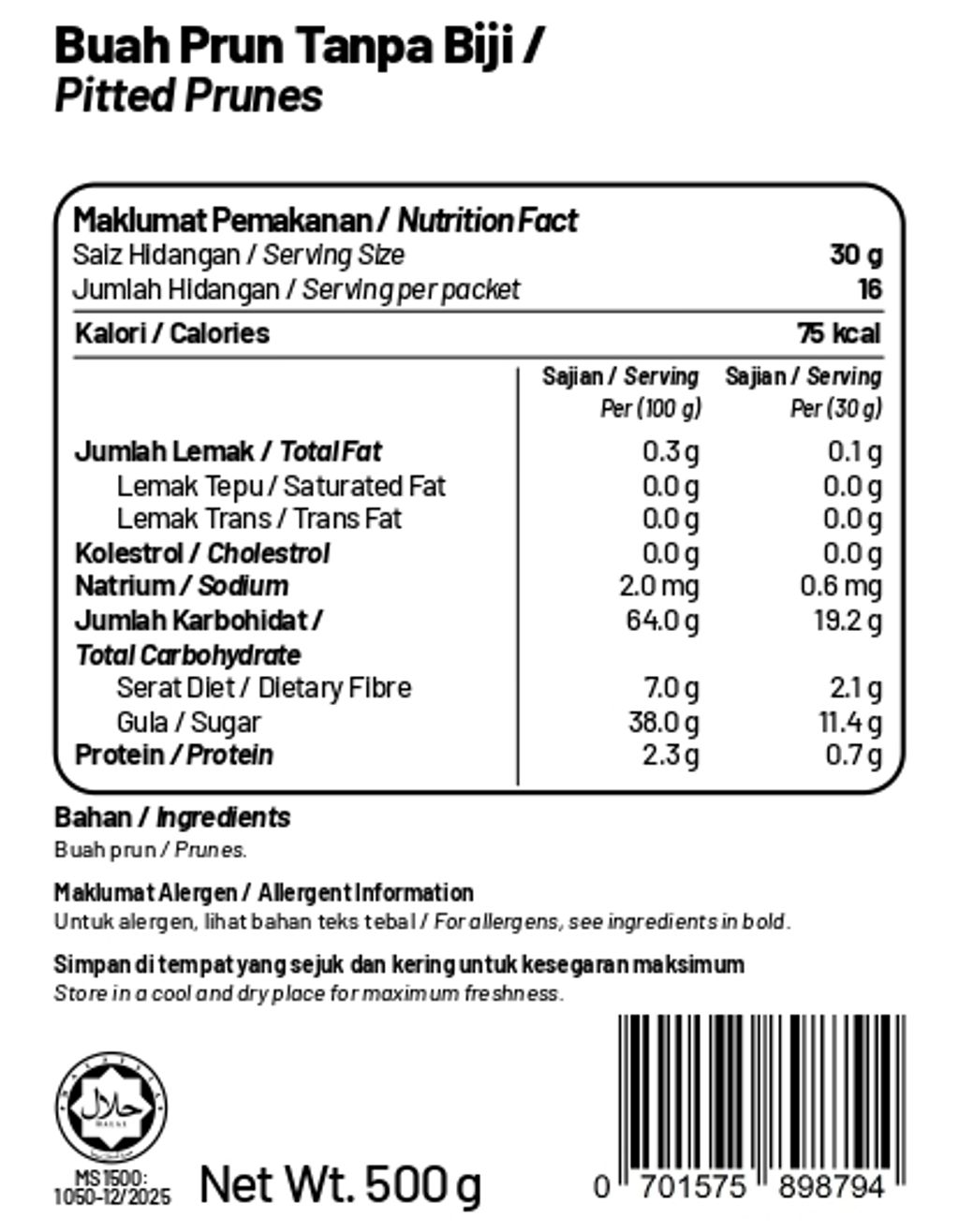 Pitted Prunes 500g_page-0001