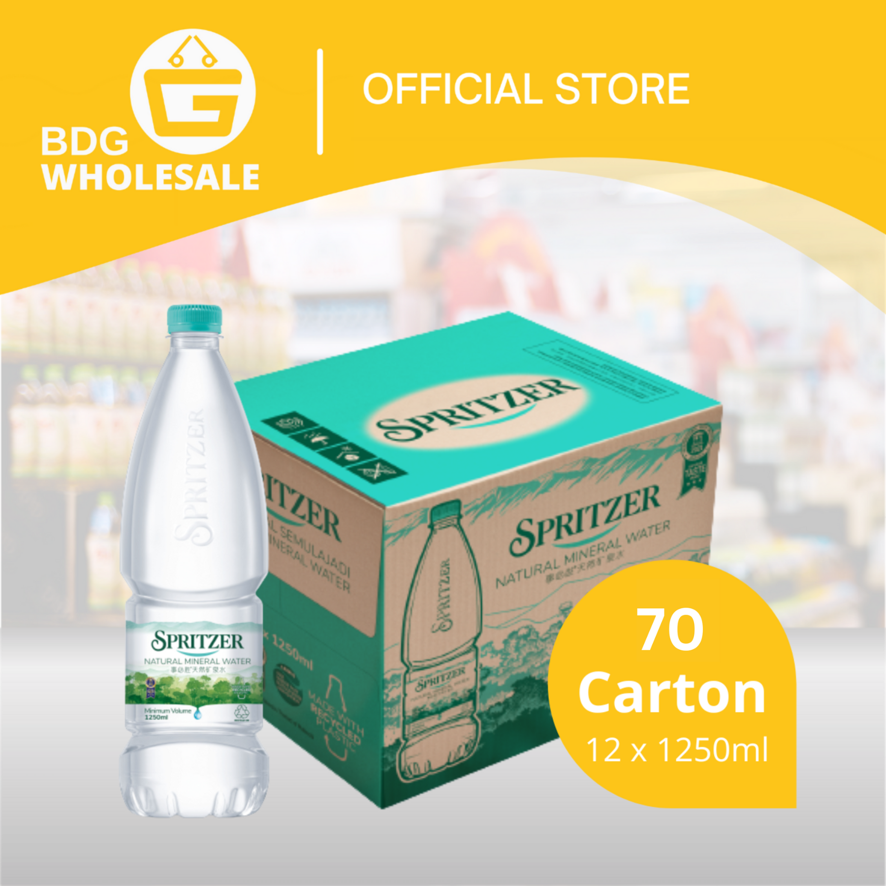 Spritzer 1.25L 70
