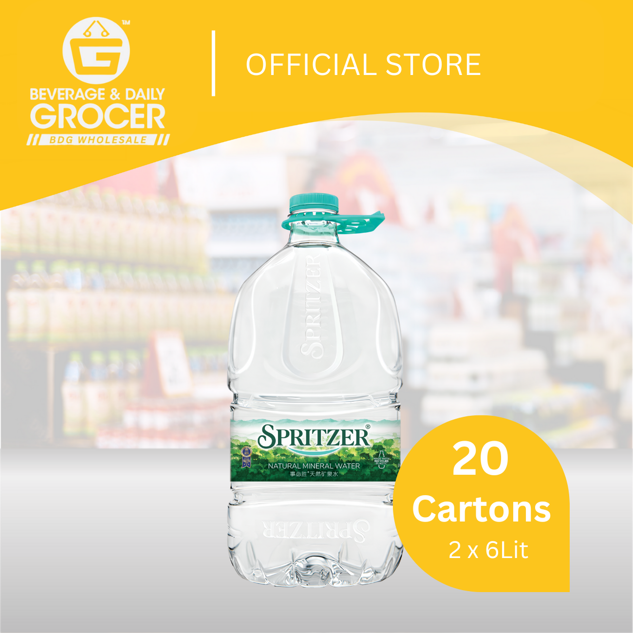 Spritzer 6Lit 20 Carton
