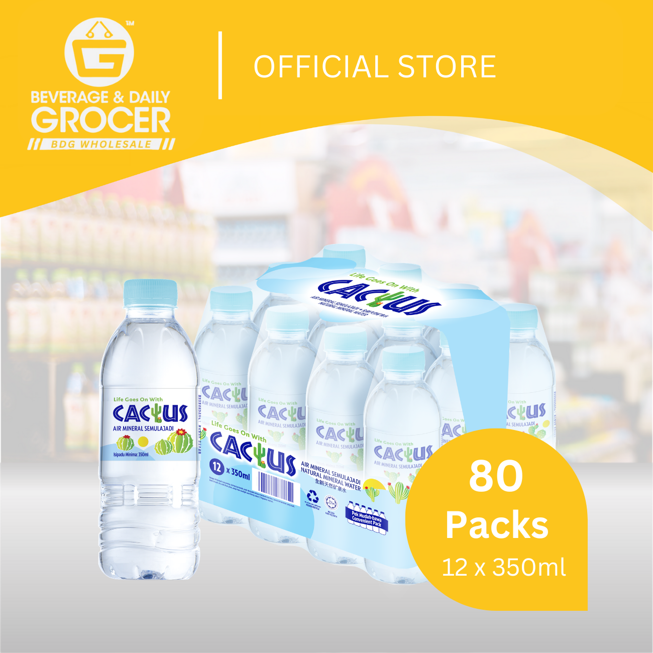 BDGW 12_x_350_ml Cactus Mineral Water _- _Shrink _Wrap_ 80 Packs