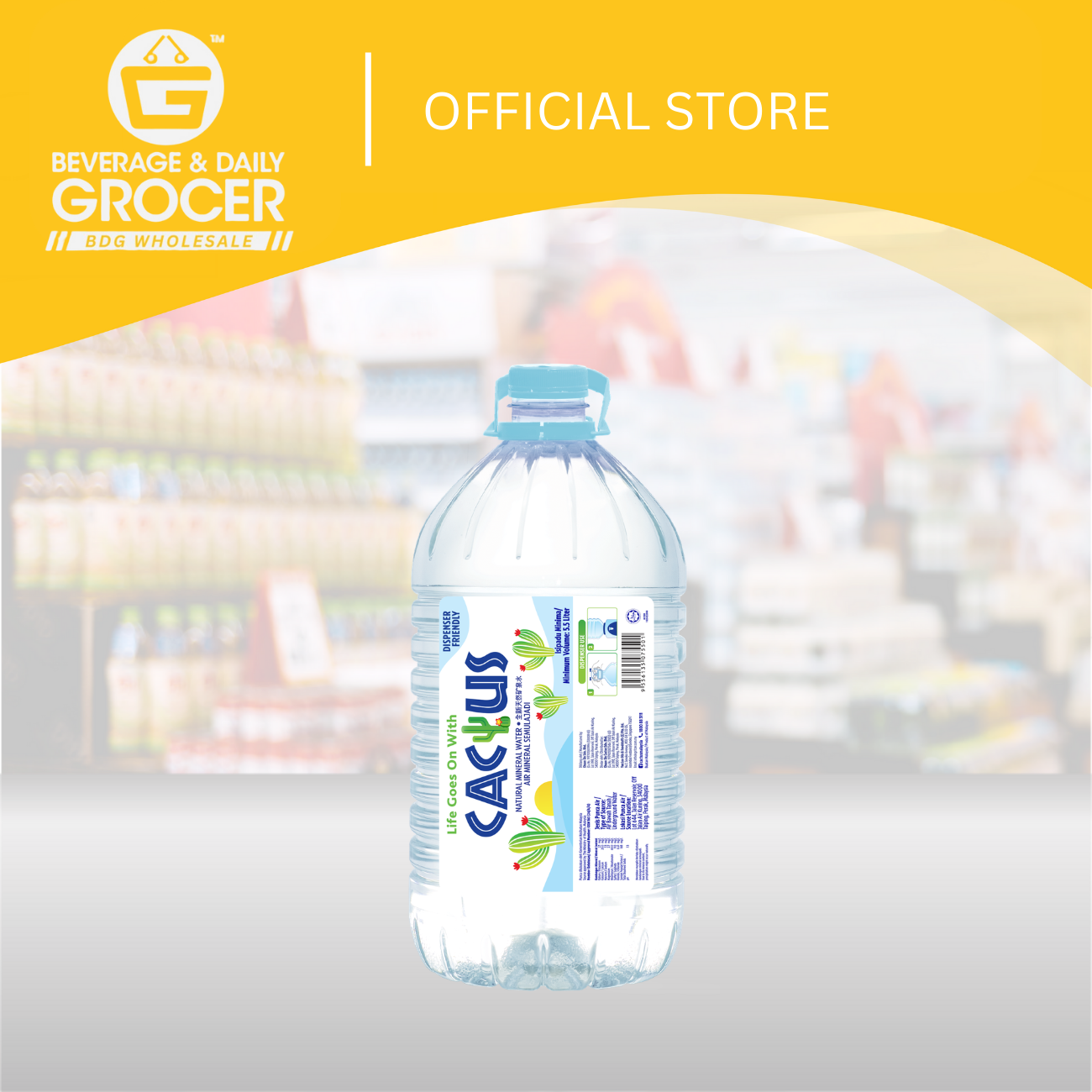 BDGW 2 x 5.5Lit Cactus Mineral Water 2