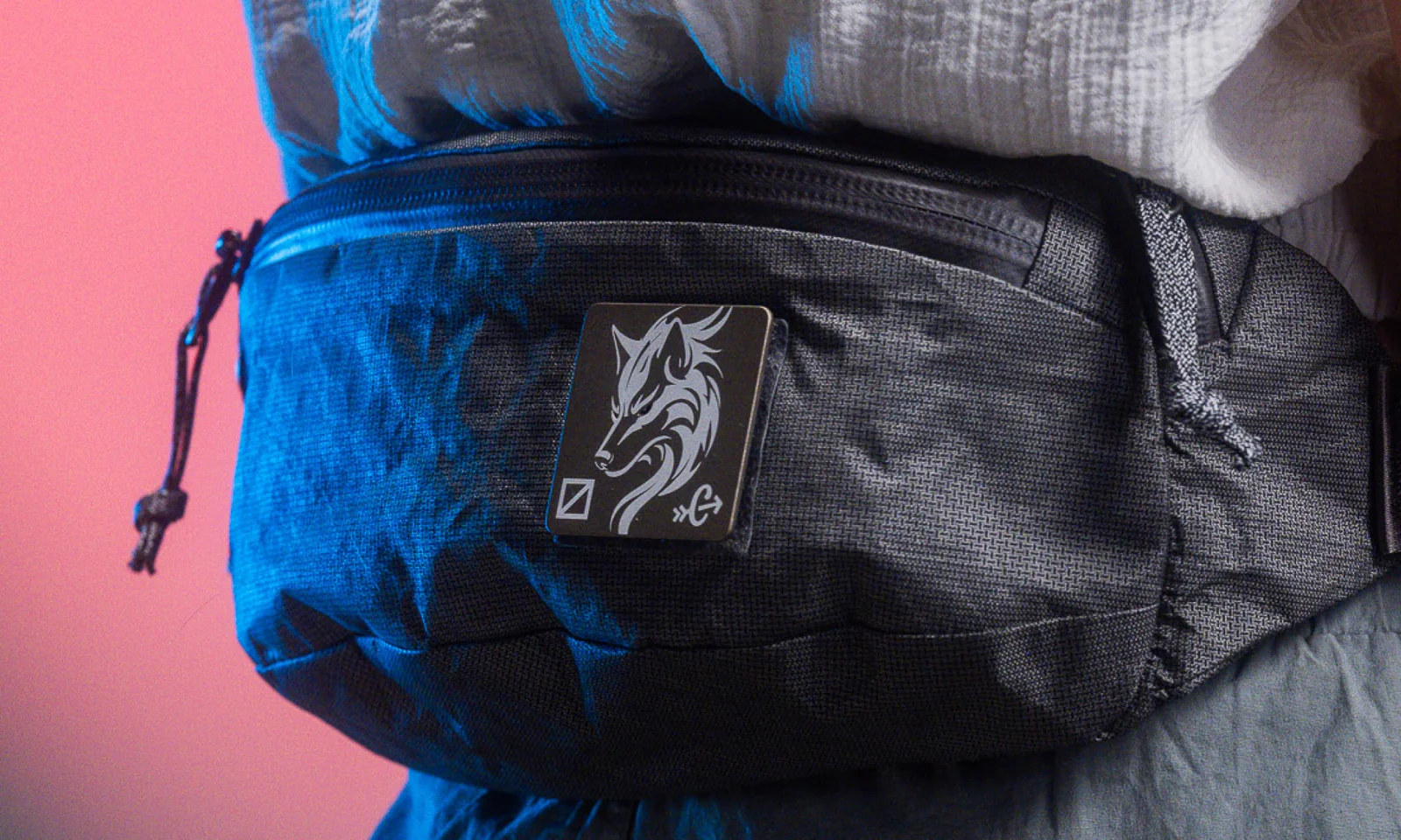 CIVIC Access Sling 2L - Kludde 版（礫石灰色）- PU 塗層拉鍊