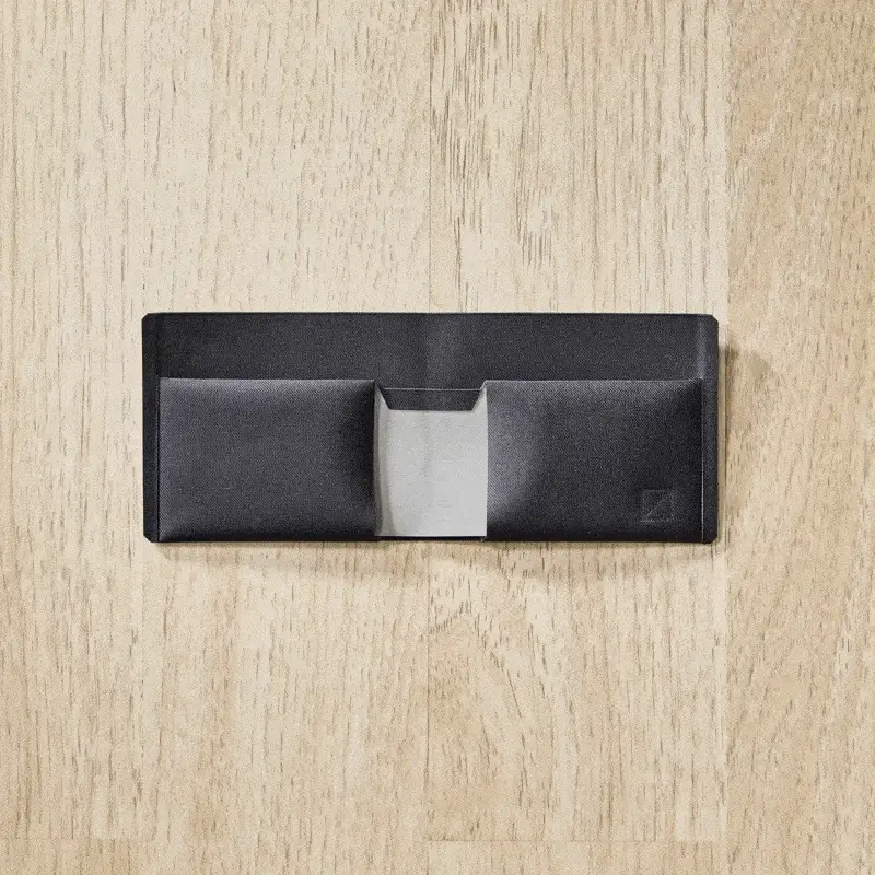 元素雙折錢包溶液染色黑色gif加載