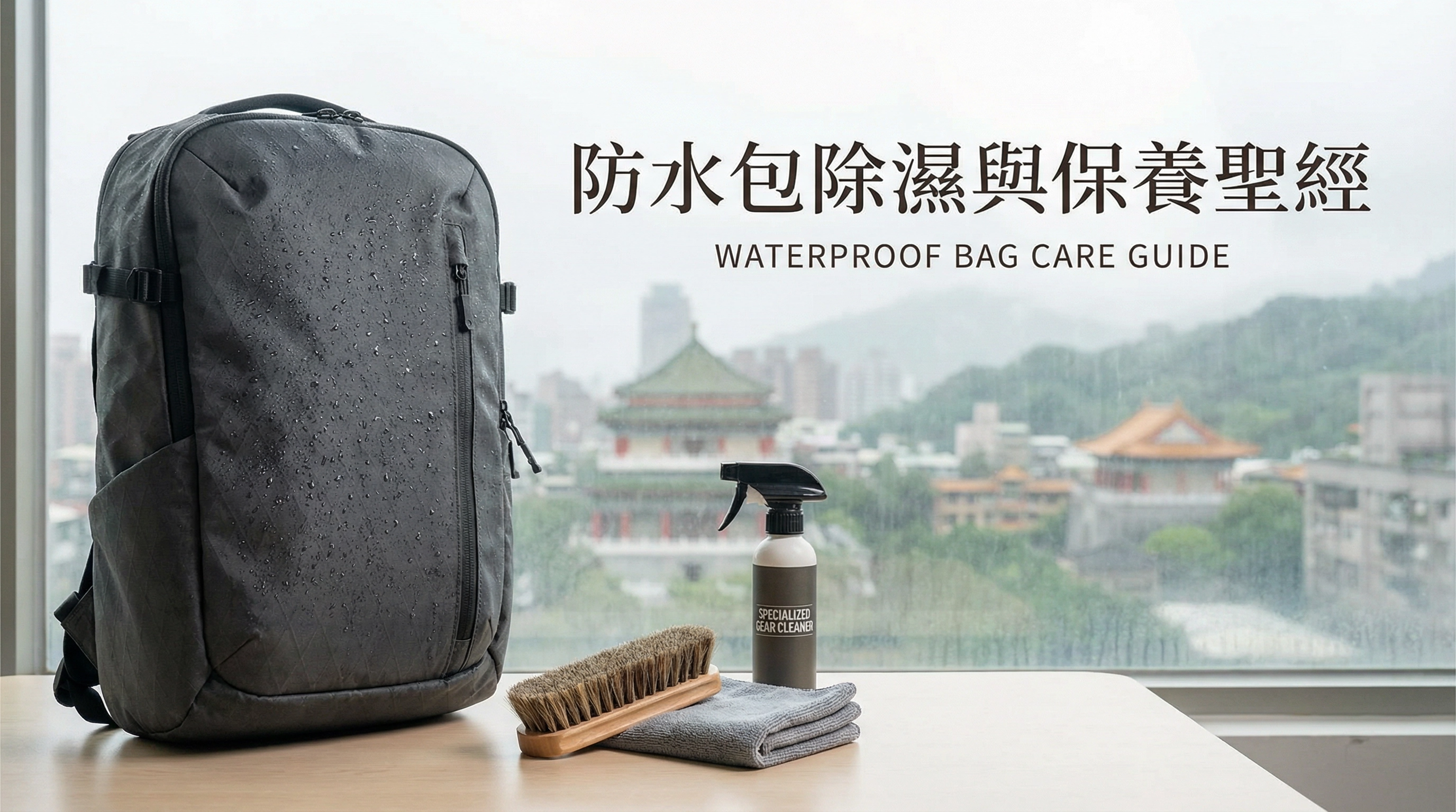 【知識科普】為什麼你的防水包總是有異味？台灣氣候下的包袋除濕與保養聖經
