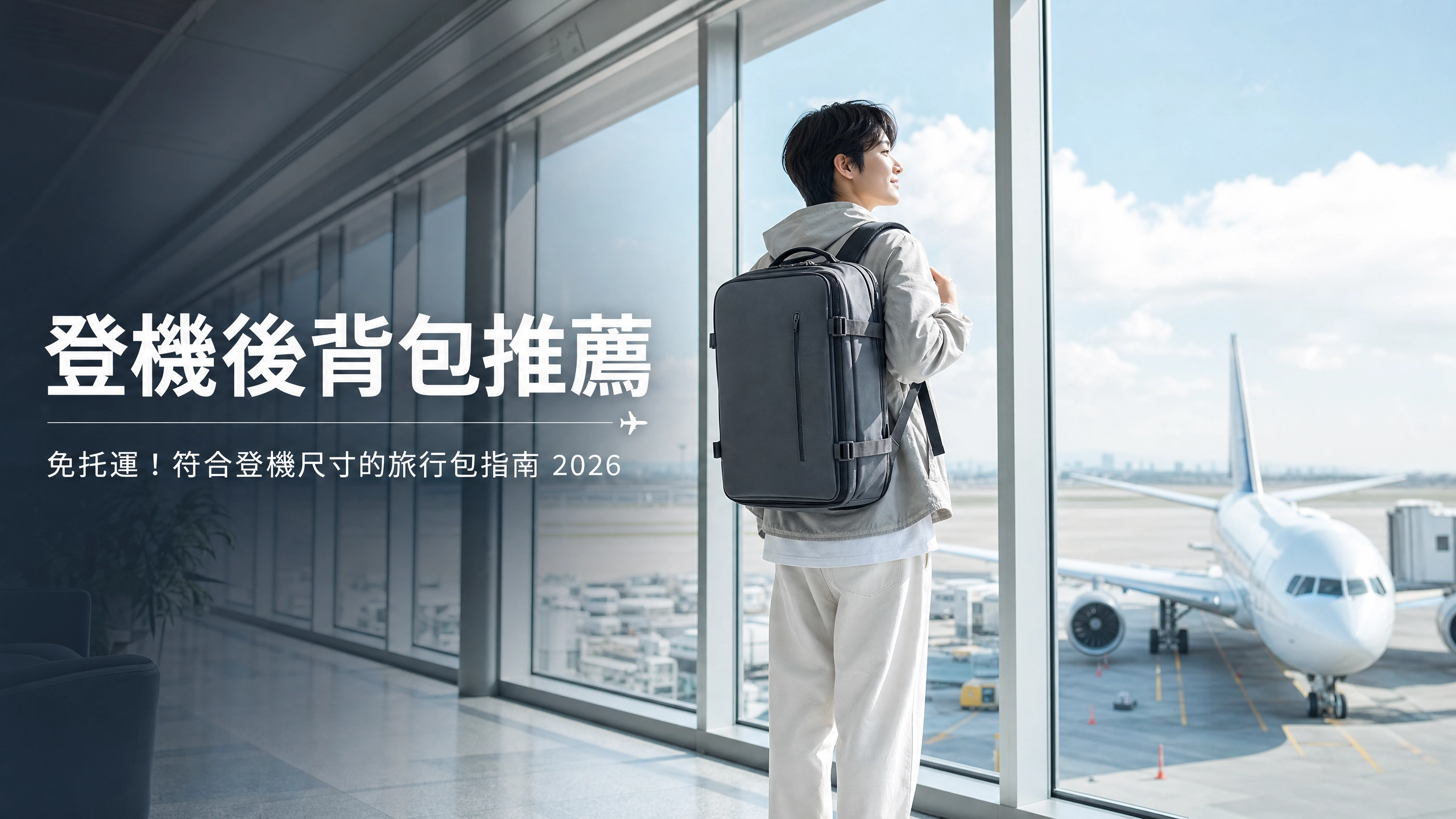 2026 登機後背包推薦：出國免托運！完美符合登機尺寸的旅行包指南