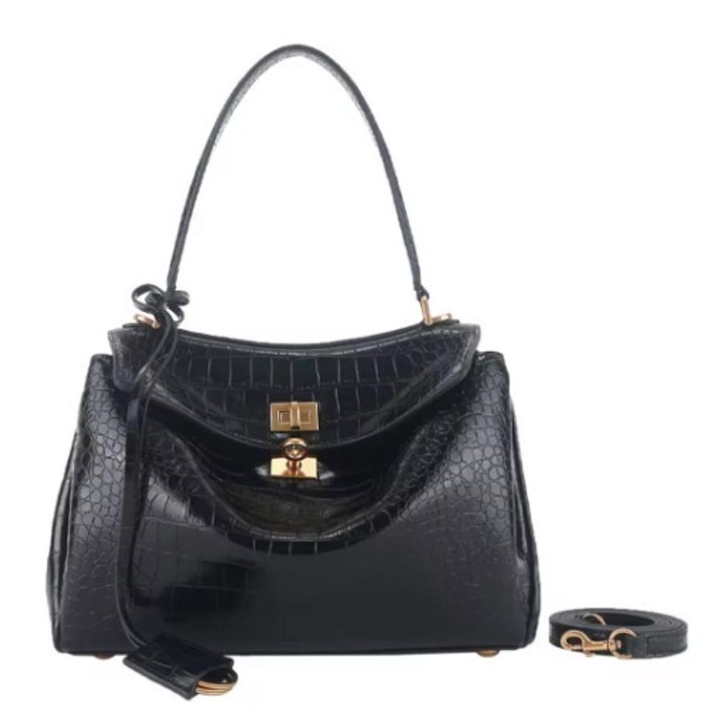 croc- black