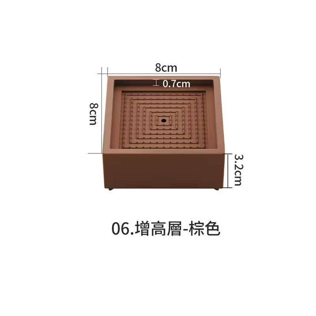 家具防滑墊高塊 墊高塊 家具墊高塊 沙發增高塊 茶几增高墊 床腳墊 增高墊子 家具底座 防滑塊12