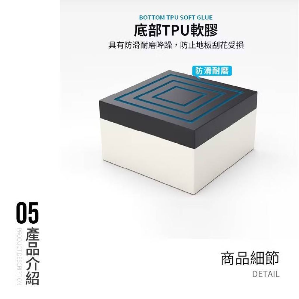 家具防滑墊高塊 墊高塊 家具墊高塊 沙發增高塊 茶几增高墊 床腳墊 增高墊子 家具底座 防滑塊5