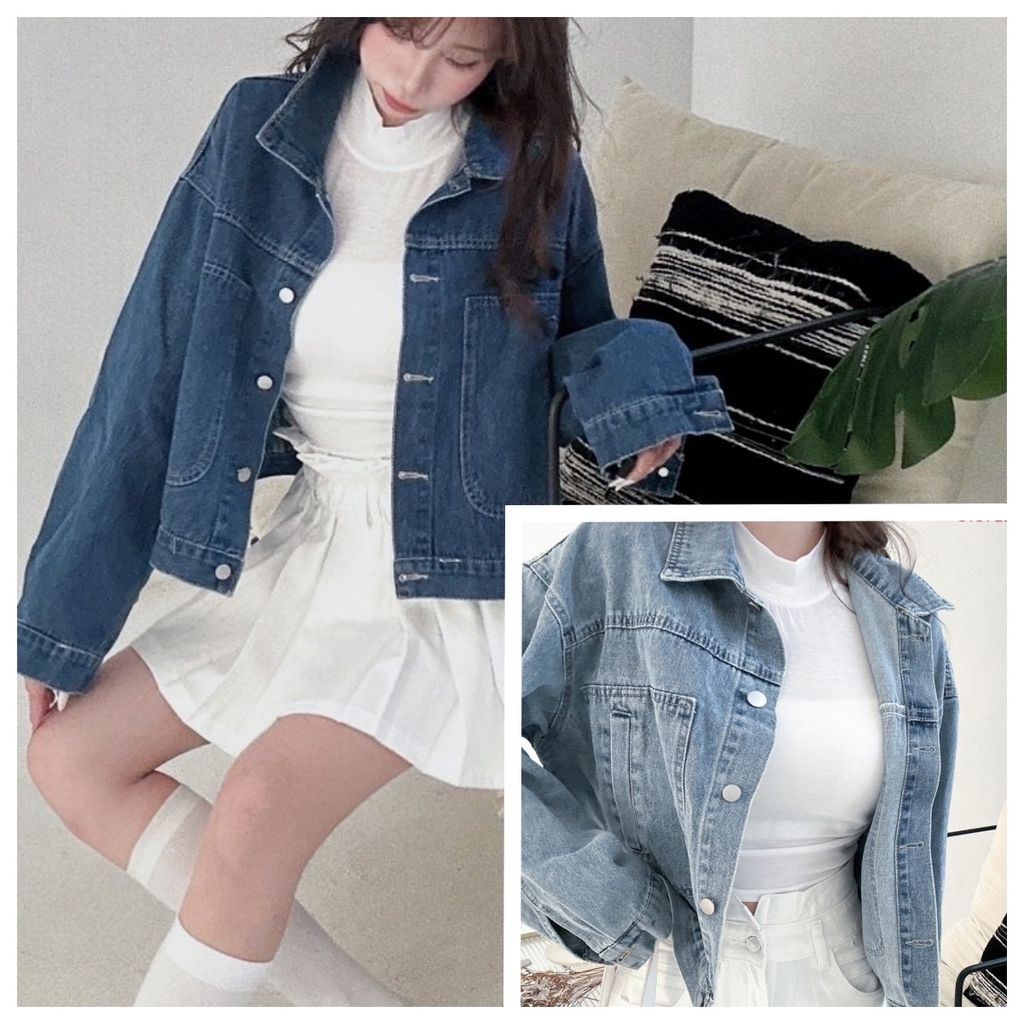 0875POLO領短版牛仔外套單品 (8)