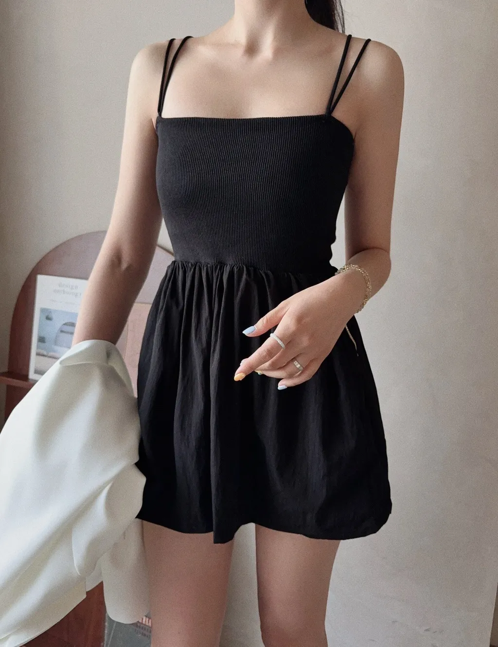 03262818法式美背連身花苞短褲2