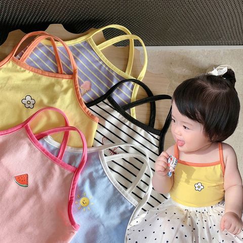 MBB15216夏季寶寶童裝印花無袖背心1