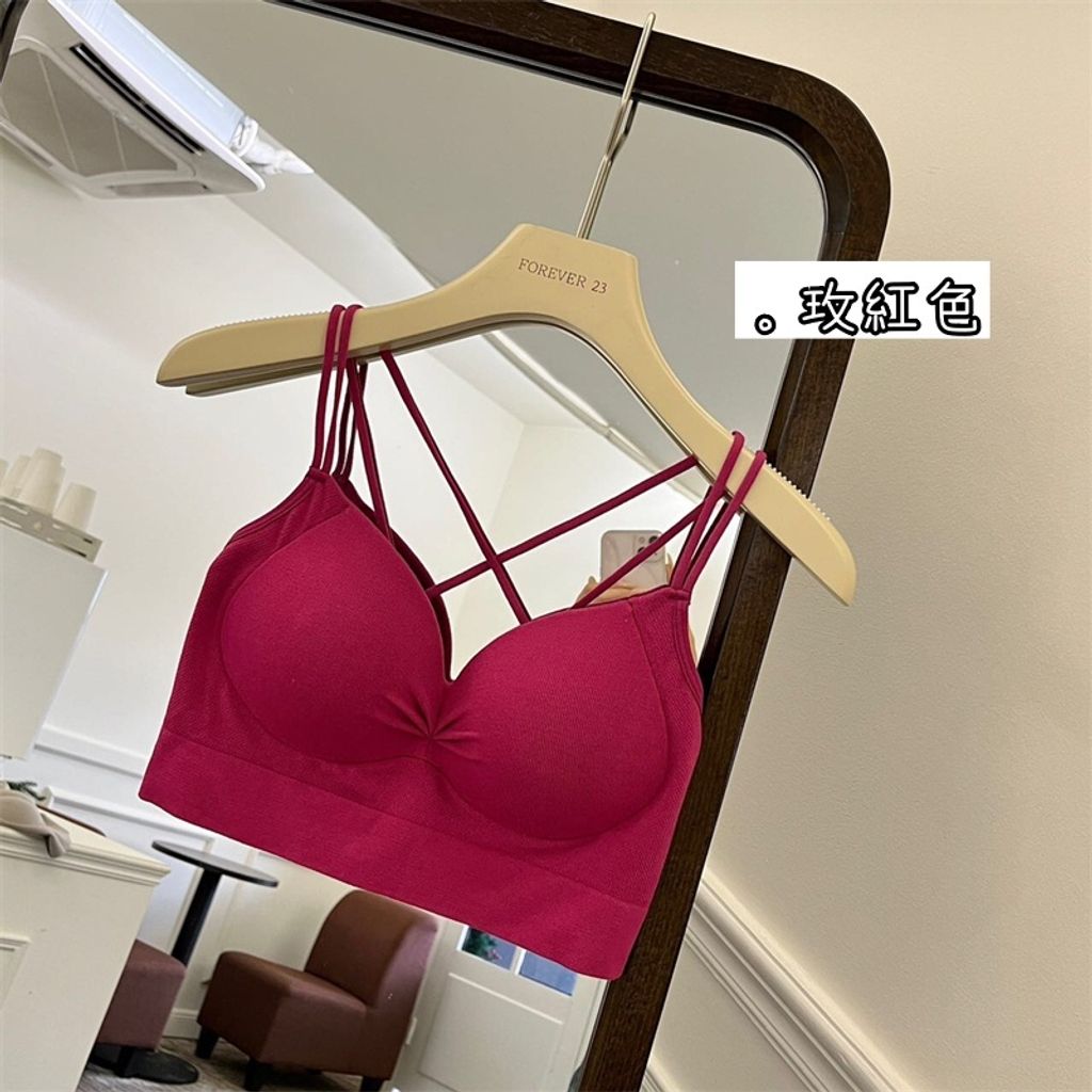 M02-1288百搭簡約多色固定罩杯美背吊帶內衣6