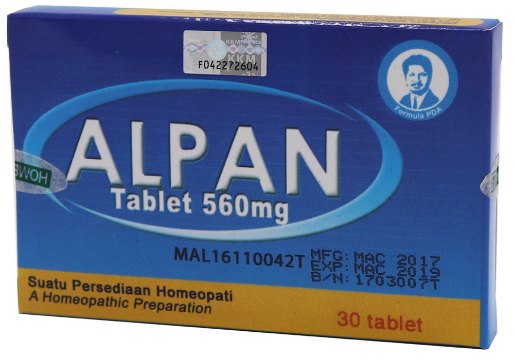 ALPAN TABLET 560mg – MAZ HEALTH AND BEAUTY (M) SDN BHD