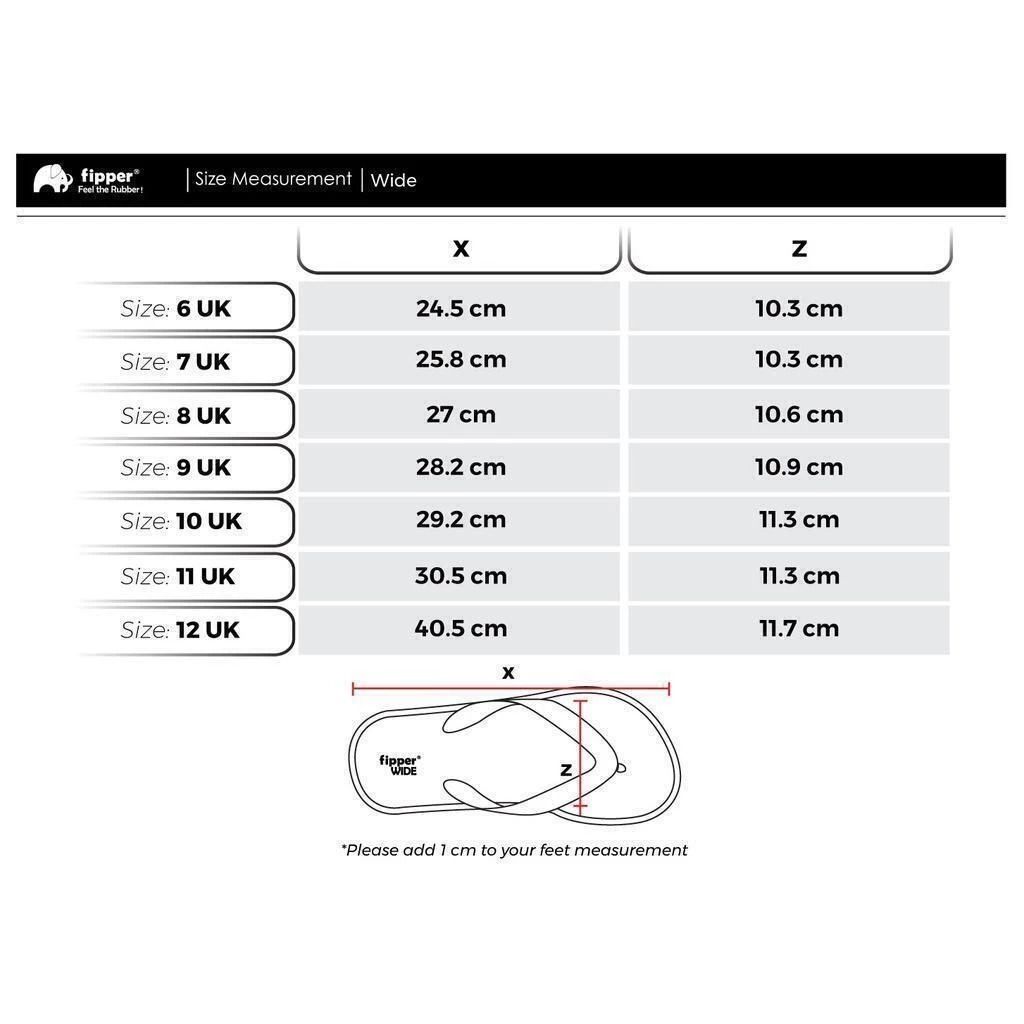 WIDE SIZING