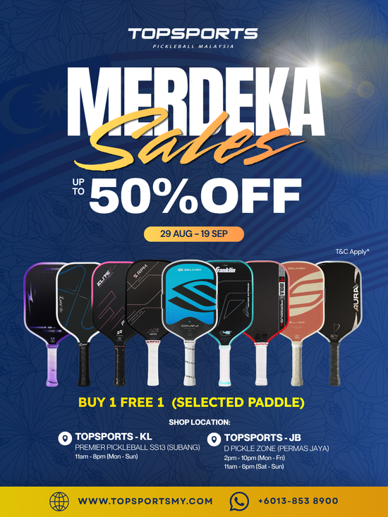 MERDEKA SALES! | TopSports PickleBall MY