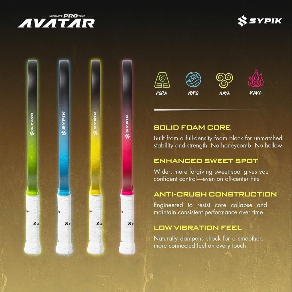 🔥 Sypik Avatar – The Paddle of Asia’s _1 Pickleball Player 🔥Inspired by Avatar- The Last Airbe (3)