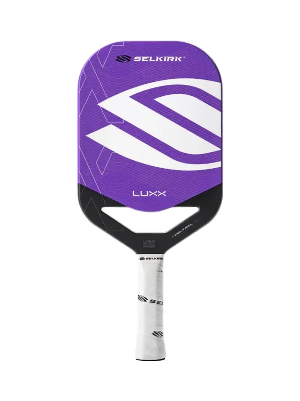 PDP-Selkirk-LUXX-Infinigrit-Pickleball-Paddle-Control-Air-Invikta-Purple-01-Face-Angle