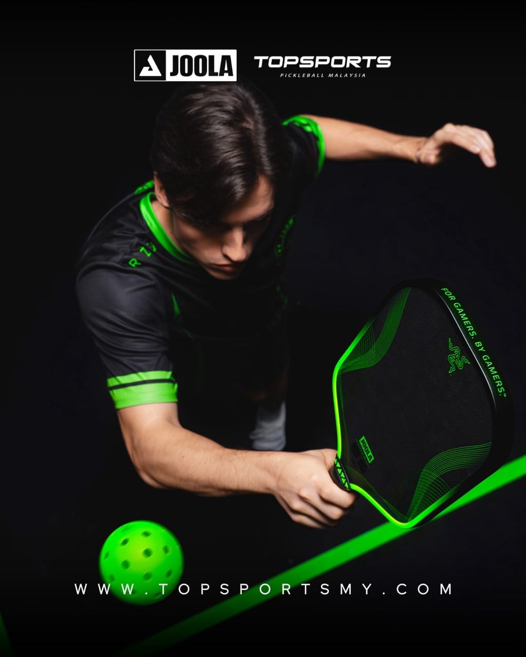 The Razer × JOOLA Perseus Pro IV 16mm and our 802C custom pickleballs bring speed, control, and  (2)