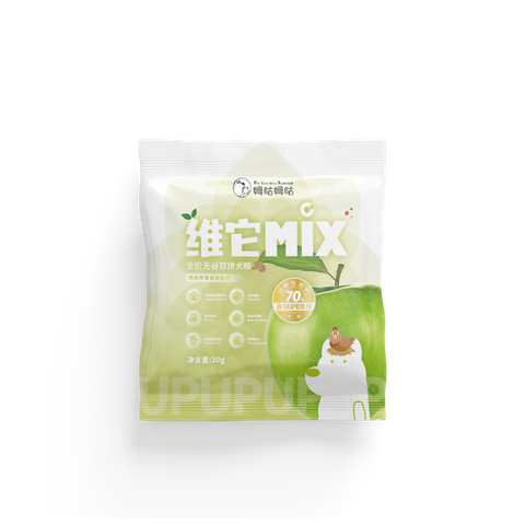 全价膨化双拼粮-鸡肉苹果-犬-试用 拷贝