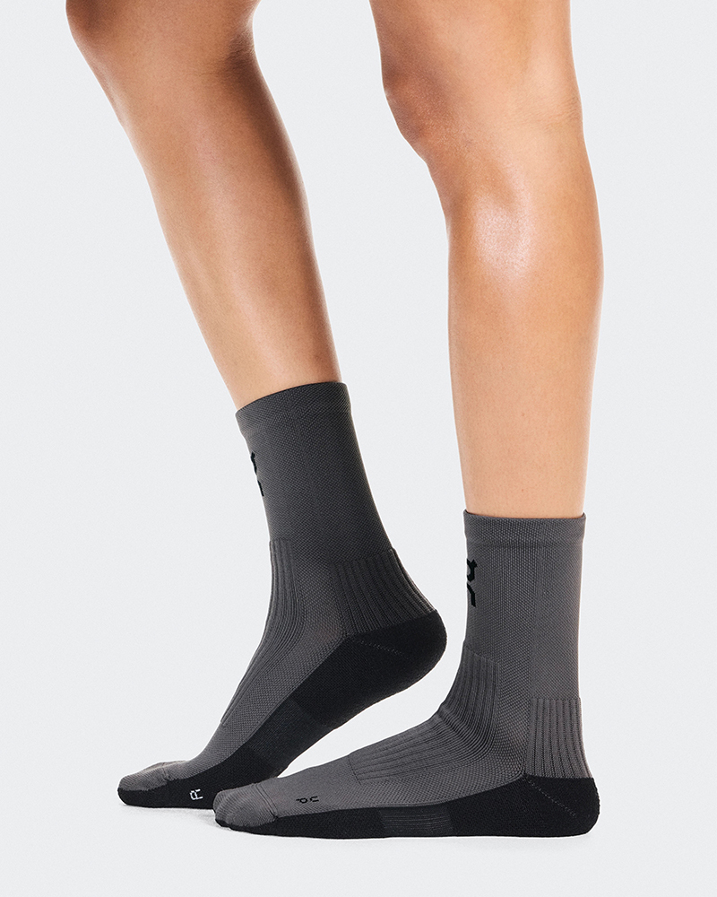 U TRAIL SOCK HIGH 2P OLIVE ECLIPSE (2)