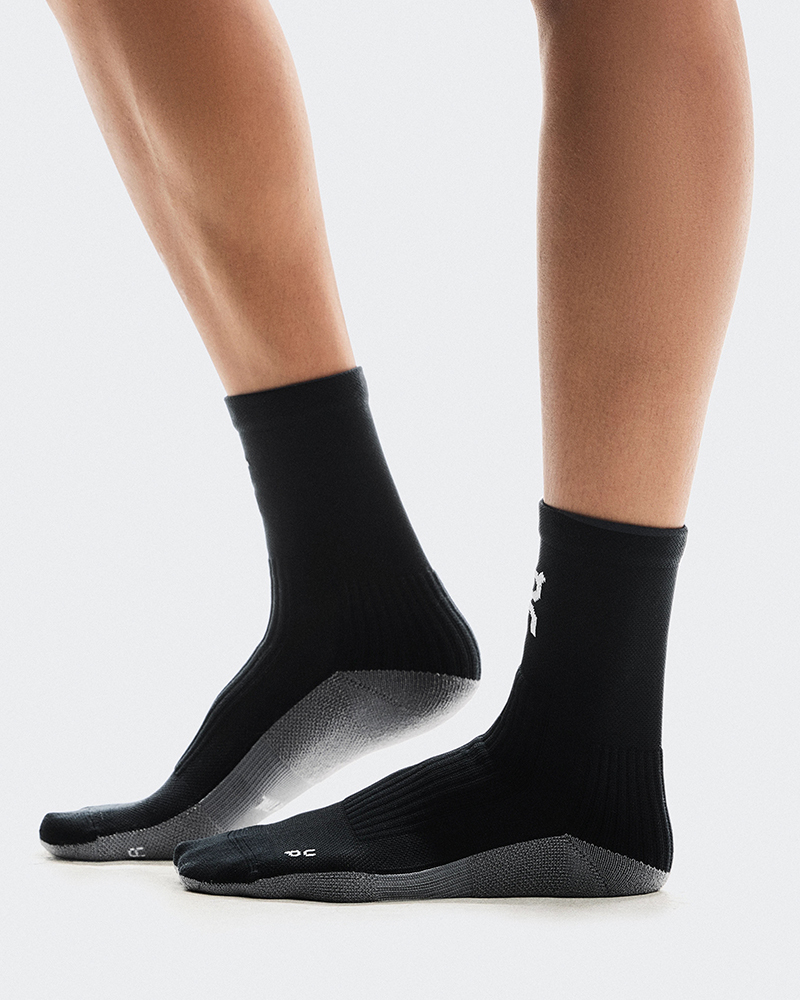 U TRAIL SOCK HIGH 2P BLACK SPHINX (2)