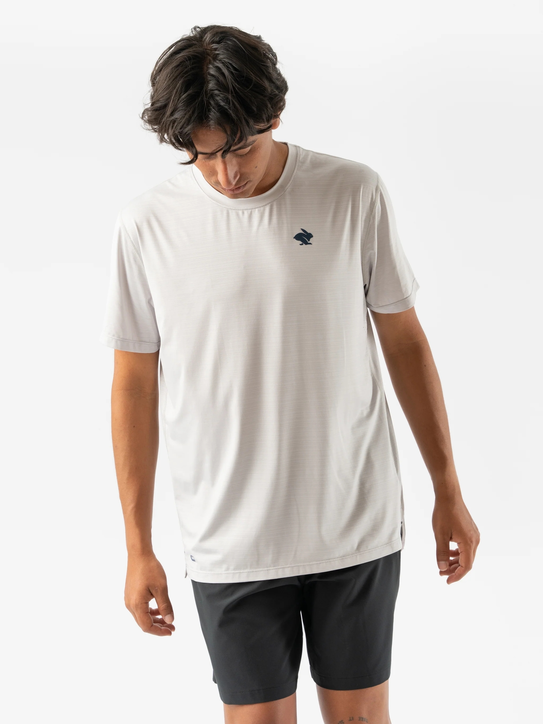 M UPF TEE SS QUIET GREY (2)