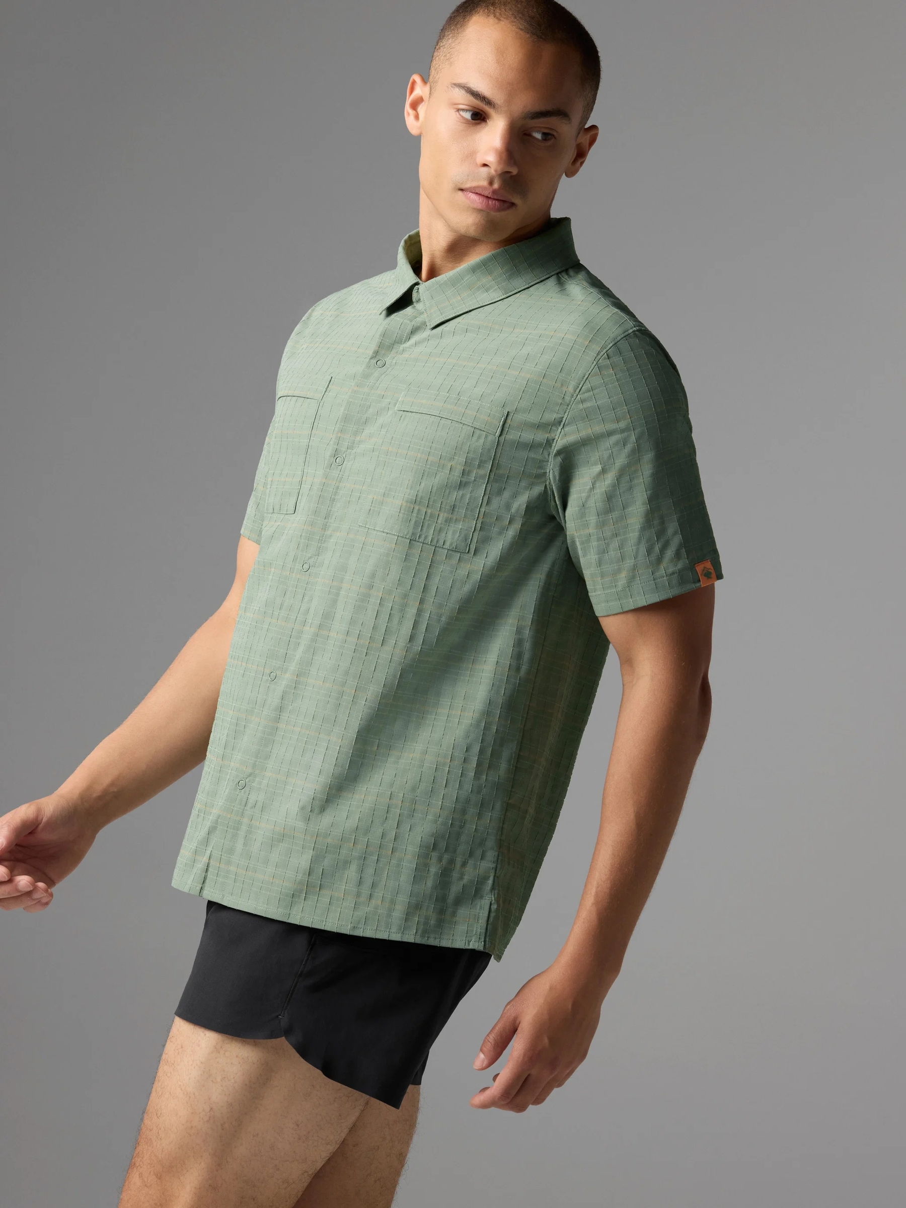 M HIGH COUNTY SS RELAXED SEA SPRAY PLAID (2)