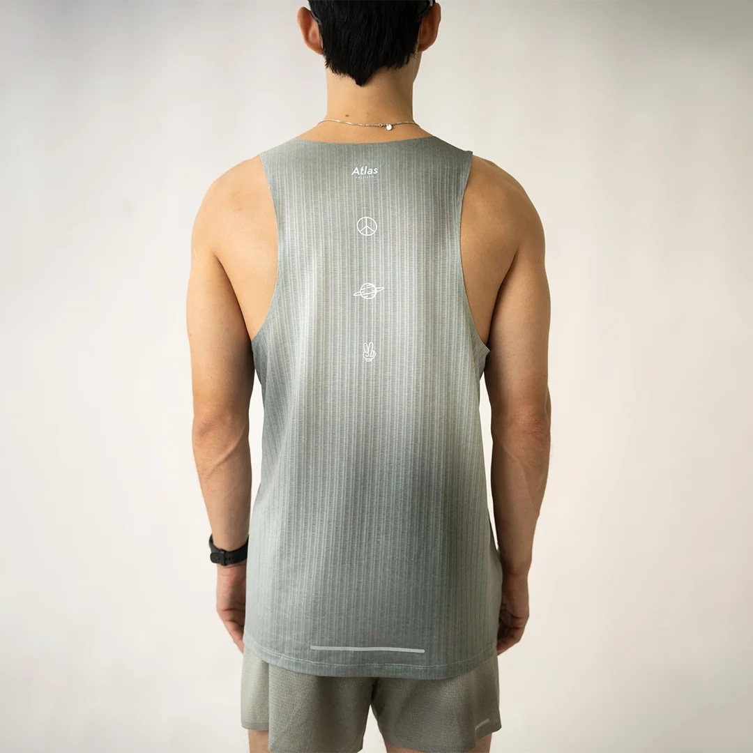 AERIA ULTRA RACE TANK GRADIENT OLIVE (5)