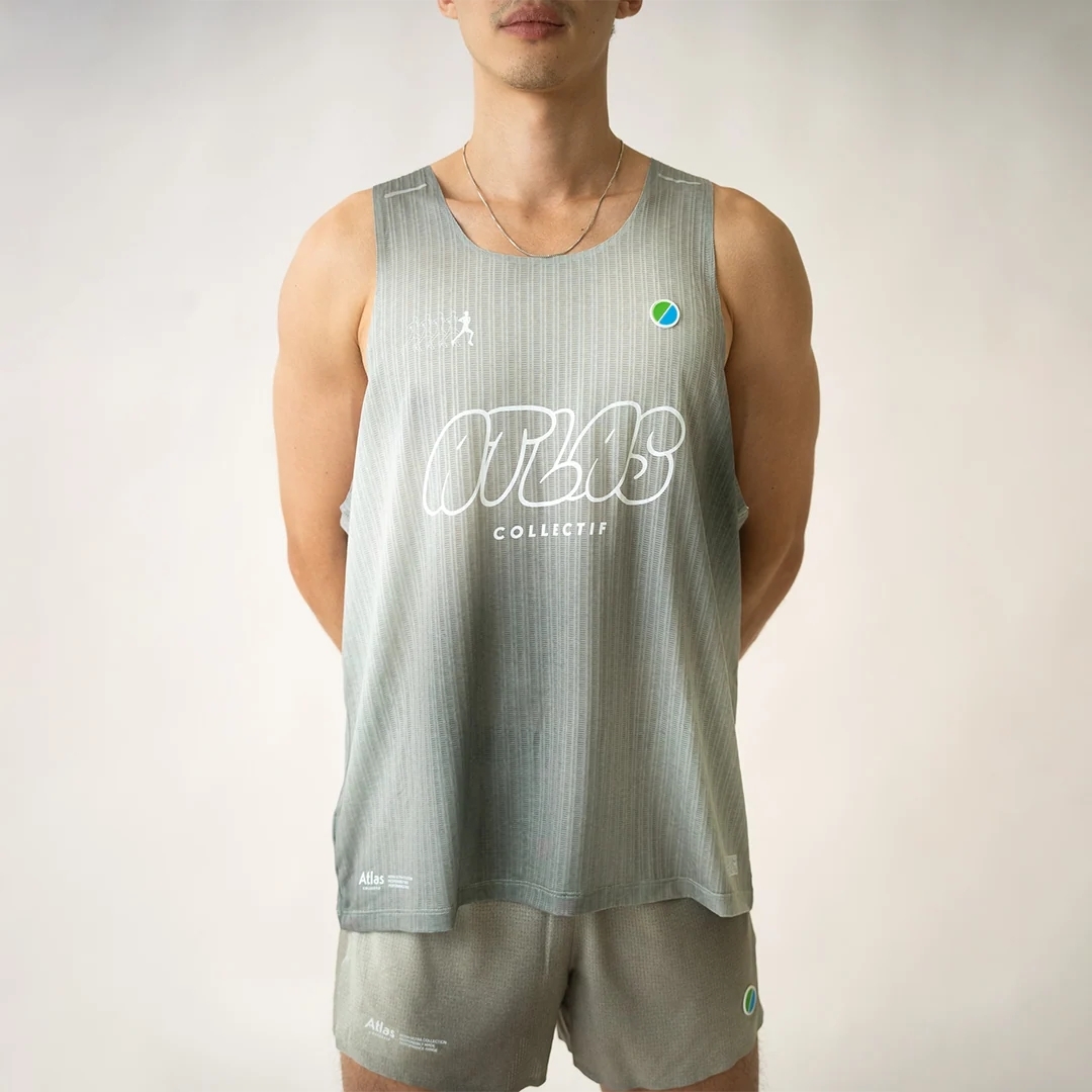 AERIA ULTRA RACE TANK GRADIENT OLIVE (3)