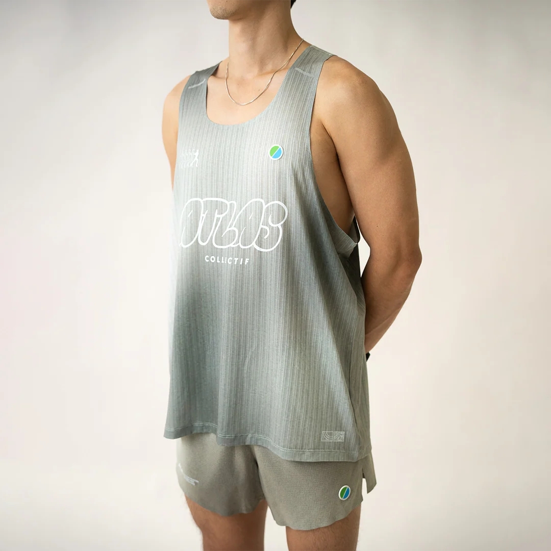 AERIA ULTRA RACE TANK GRADIENT OLIVE (4)